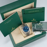 Datejust 41mm Azzurro Dial 2023 Jubilee - 126334