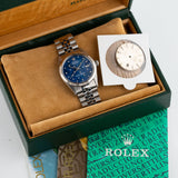 Datejust 36mm Blue Flower Dial 1984 - 16014