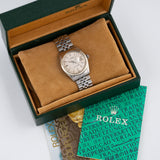 Datejust 36mm Silver Dial 1972 - 1601