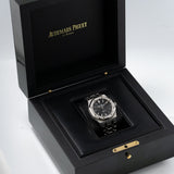 Royal Oak 37mm Factory Diamond Bezel Black Dial - 15451ST.ZZ.1256ST.01