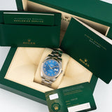 Datejust 41mm Azzurro Dial 2023 Oyster - 126334