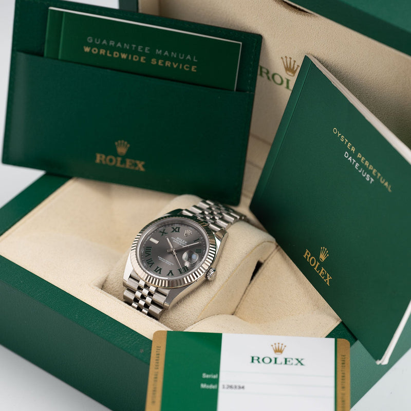 Datejust 41mm Wimbledon Dial 2019 Jubilee - 126334