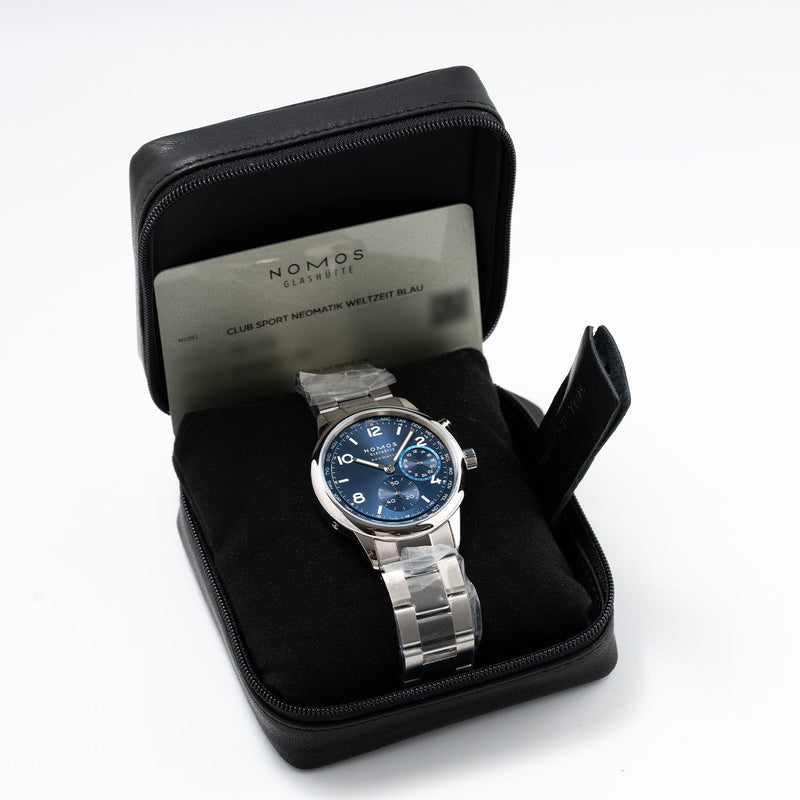Club Sport Neomatik Weltzeit Blau - 790