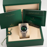 Datejust 36mm Green Ombre Dial 2026 Jubilee - 126234