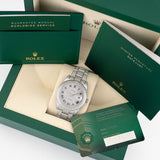 Datejust 41mm Iced Out Diamond Setting Roman Dial Oyster 2023 - 126300