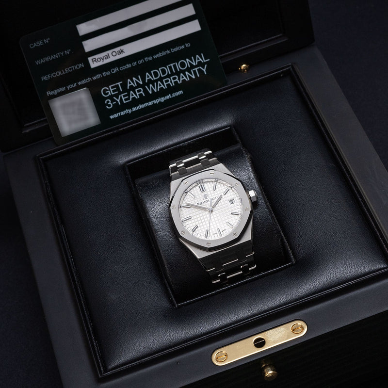 Royal Oak Selfwinding 34mm Silver Dial 2021 - 77350ST