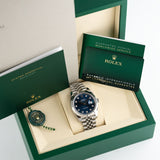Datejust 41mm Blue Diamond Dial LC100 Unworn 2026 Jubilee - 126334
