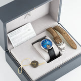 Pioneer Tourbillon Arctic Blue Dial - 3804-1208