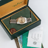 Datejust 36mm Silver Tapestry Dial 1980 - 16014