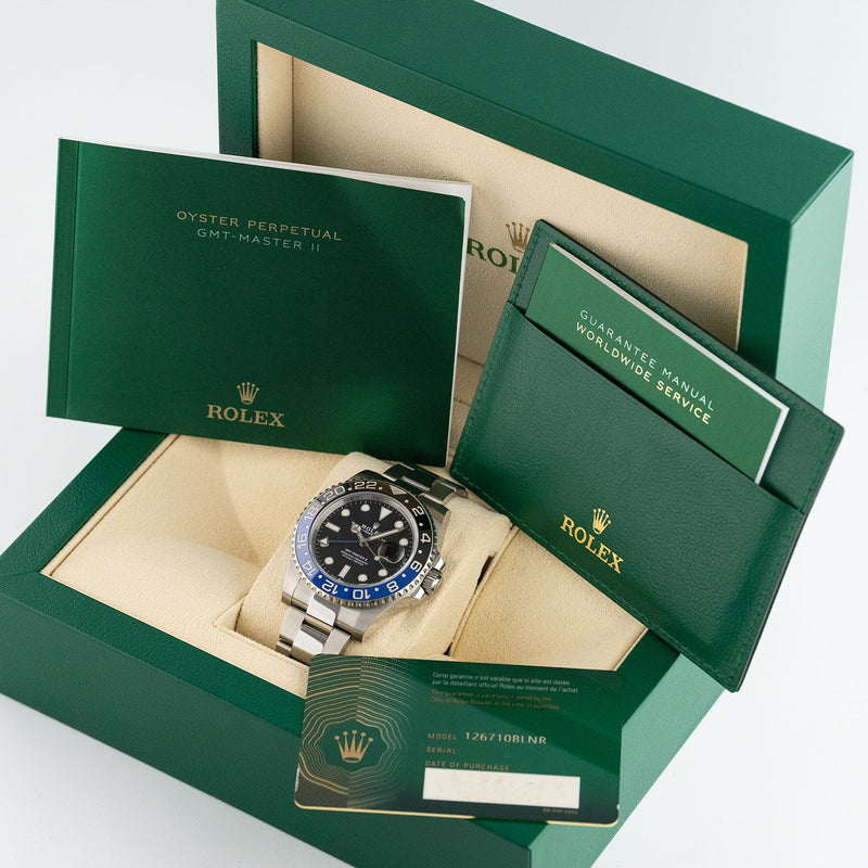 GMT-Master II Batman 2021 - 126710BLNR