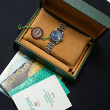 Lady Datejust 26mm Blue Roman Dial 2001 - 69174