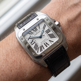 Cartier Santos 100 W20073X8, Stahl/Automatik (2006)