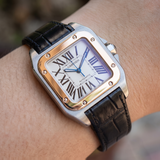 Cartier Santos 100 W20107X7 – Stahl/Gold, Automatik