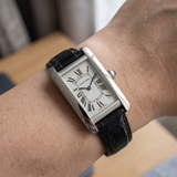 Cartier Tank Américaine W2601956 – 18K Weißgold, Quarz, 20 × 35 mm