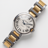 Cartier Ballon Bleu 42mm (Ref. W2BB0022) – Automatik, silbernes Zifferblatt