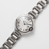 Cartier Ballon Bleu 33 mm – Ref. W6920084 (Stahl, Quarz)