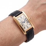 Cartier Tank Américaine WGTA0356 – Small, Gelbgold, Quarz