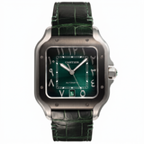 Cartier Santos de Cartier WSSA0055 — Middle East Edition, Green Arabic Dial (Large, 39.8 mm)