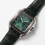 Cartier Santos de Cartier WSSA0055 — Middle East Edition, Green Arabic Dial (Large, 39.8 mm)