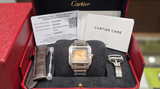 Cartier Santos de Cartier Large WSSA0065 – Edelstahl, grünes Zifferblatt, Automatik