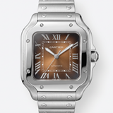 Cartier Santos de Cartier Large WSSA0065 – Edelstahl, grünes Zifferblatt, Automatik