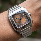 Cartier Santos de Cartier Large WSSA0065 – Edelstahl, grünes Zifferblatt, Automatik