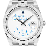 Datejust 41mm Who Cares Dial 2018 Jubilee - 126334