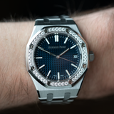 Royal Oak 37mm Blue Dial Diamond Bezel Unworn LC100 2026 - 15551ST.ZZ.1356ST.05