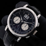 A. Lange & Söhne Datograph Flyback Auf/Ab, Up/Down 950er Platin, Faltschliesse, Ref. LSLS4052AD, 405.035, B+P