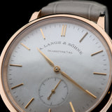 A. Lange & Söhne Saxonia 35mm, Perlmutt, Rotgold, Ref. 219.043 / LSLS2194AJ, 2018, B+P