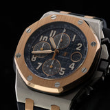Audemars Piguet Royal Oak Offshore, Chronograph, Bucherer Blue, Ref. 26471SR.OO.D101CR.01, 2023, B+P