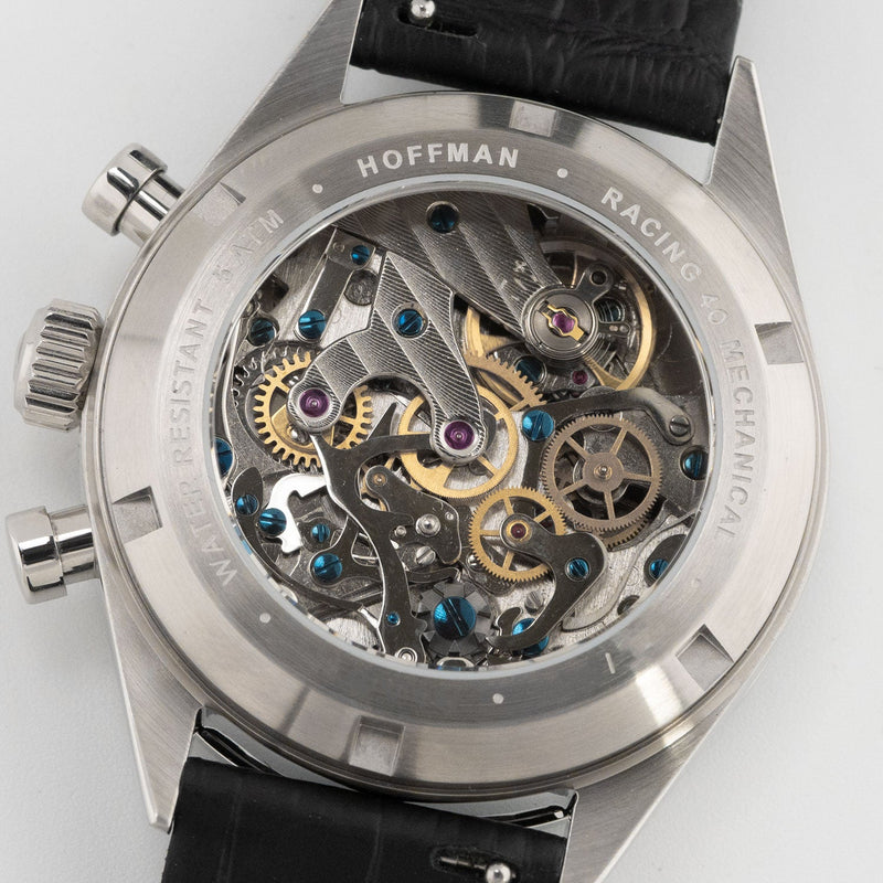 Racing 40 Mechanical Chronograph Black Dial - 56.21.001