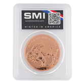 1 Ounce .999 Copper Coin L9 A250 Buffalo BU