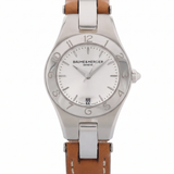 Baume & Mercier Linea, 32mm, Edelstahl, Lederarmband, Ref. M0A10070, mit Box