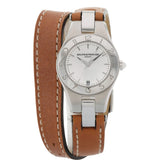 Baume & Mercier Linea, 32mm, Edelstahl, Lederarmband, Ref. M0A10070, mit Box