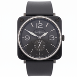 Bell & Ross BR S Aviation Black Ceramic, Diamonds 39mm, BRS-BLCE-DIAM/SRB