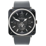 Bell & Ross BR S Aviation Black Ceramic, Diamonds 39mm, BRS-BLCE-DIAM/SRB