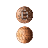 1 Ounce .999 Copper Coin L9 Bitcoin Round