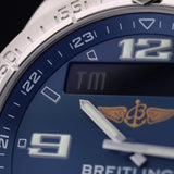 Breitling Aerospace Avantage, Titanium, Blue Dial, Ref. E7936210/C775, B+P