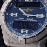 Breitling Aerospace Avantage, Titanium, Blue Dial, Ref. E7936210/C775, B+P