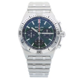 Breitling Chronomat B01 42 mm, Grün, Ref. AB0134101L1A1, B+P