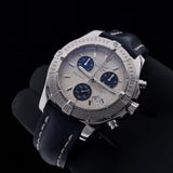 Breitling Colt Chronograph, White Dial, Lederarmband, Ref. A73380, 03-2010, mit Papieren