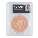 1 Ounce .999 Copper Coin L9 A250 Morgan BU