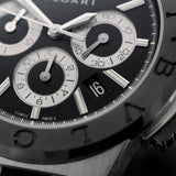 Bulgari Diagono Chronograph, Edelstahl, Kautschuk, Ref. DG42SCCH, 2020, B+P