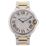 Cartier Ballon Bleu, Edelstahl/Gelbgold, Ref. W69008Z3, 08-2008, B+P