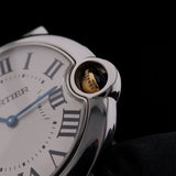 Cartier Ballon Bleu, Edelstahl/Gelbgold, Ref. W69008Z3, 08-2008, B+P