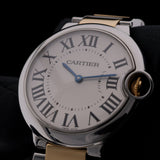 Cartier Ballon Bleu, Edelstahl/Gelbgold, Ref. W69008Z3, 08-2008, B+P