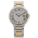 Cartier Ballon Bleu, Edelstahl/Gelbgold, Ref. W69008Z3, 08-2008, B+P
