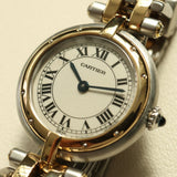 Cartier Panthère Vendome Vintage, 2-Reihig, Stahl/Gelbgold, Ref. 166920, ohne B+P
