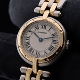 Cartier Panthère Vendome Vintage, 2-Reihig, Stahl/Gelbgold, Ref. 166920, ohne B+P